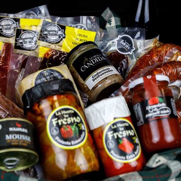 Cesta La merienda de Goliat