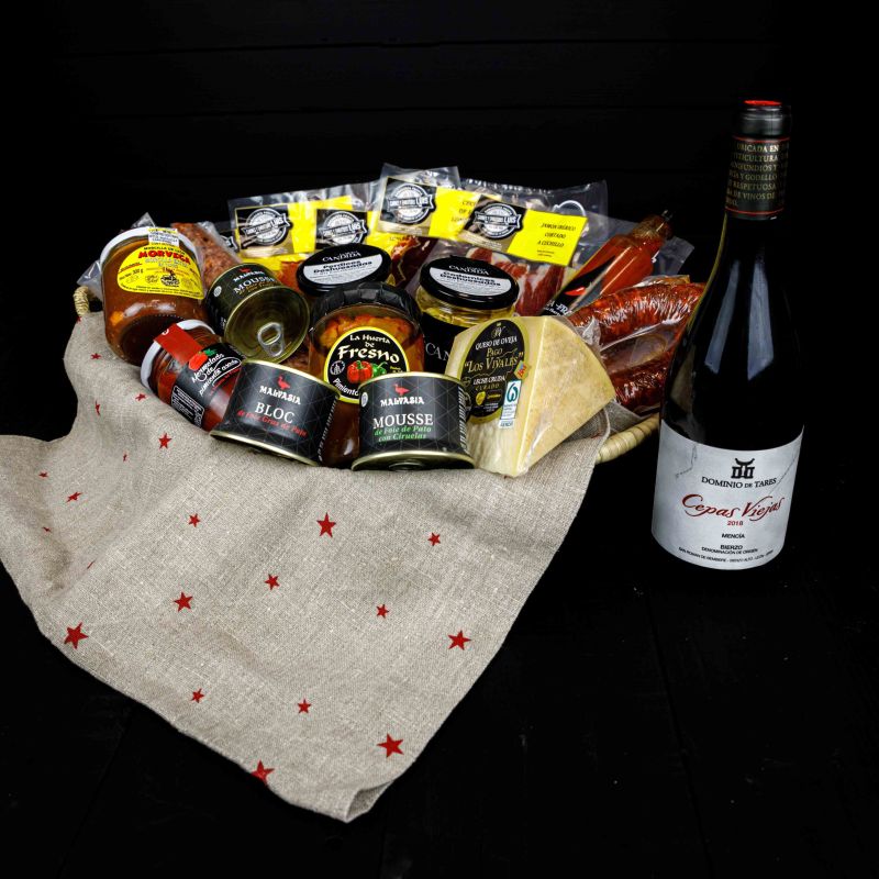 Cesta Titán el gran gourmet | Bueyes de León