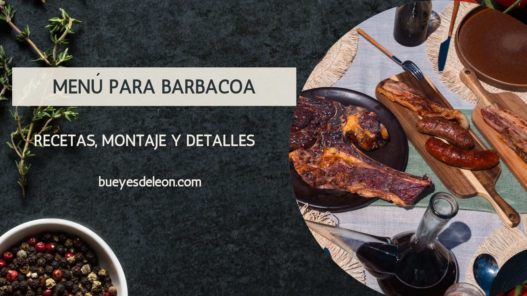 Menú para barbacoa: recetas, montaje y detalles para sorprender a tus invitados